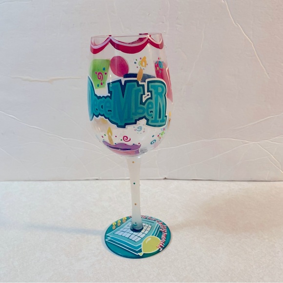 Lolita “December Birthday” Wine Glass - Picture 2 of 4